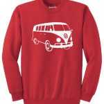 VW T1 Sweater - red