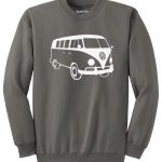 VW T1 Sweater - charcoal