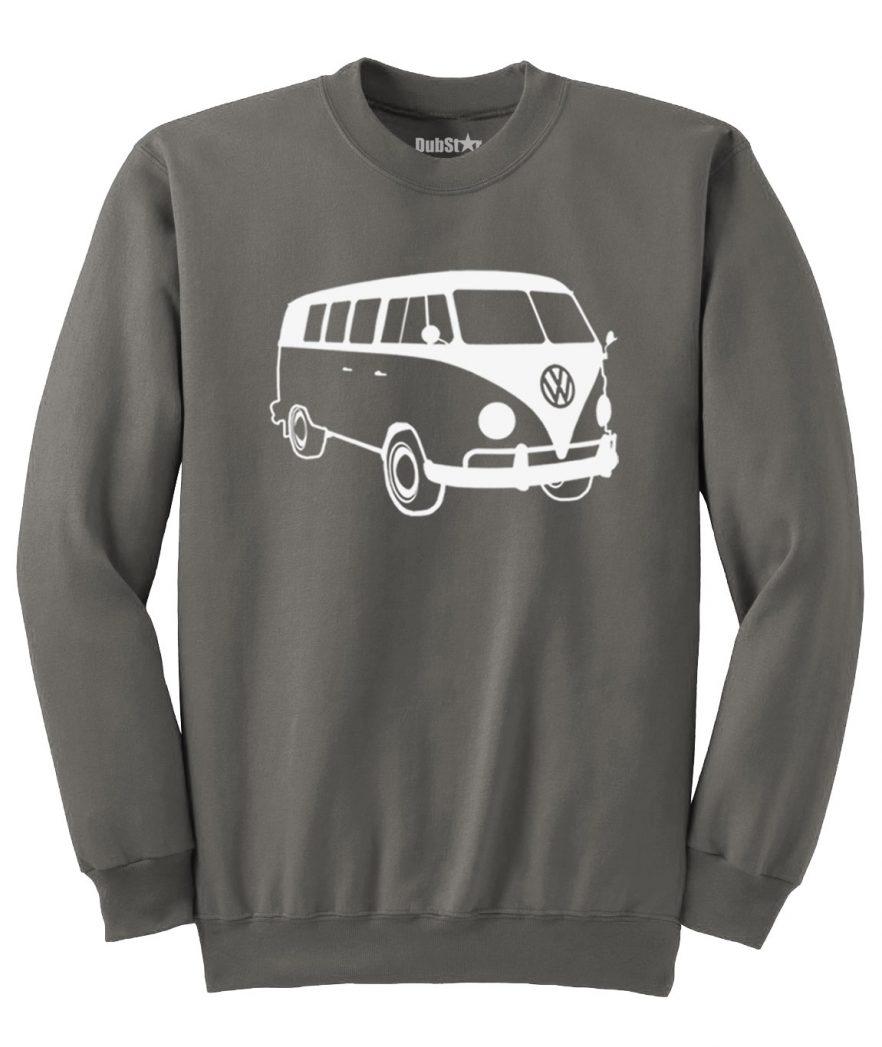 VW T1 Sweater - charcoal