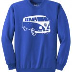 VW T1 Sweater - royal blue