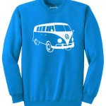VW T1 Sweater - sapphire blue