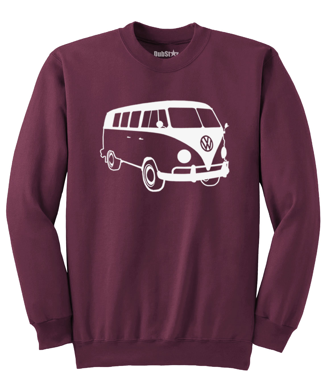 VW T1 Sweater - maroon
