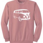 VW T1 Sweater - dusty pink