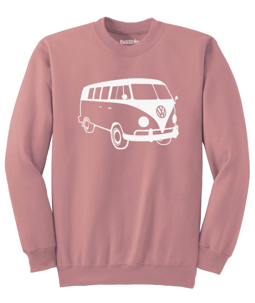 VW T1 Sweater - dusty pink