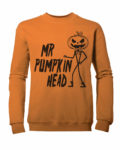 Children's Mr Pumpkin-Head Halloween Sweatshirt Ages 3-13yrs