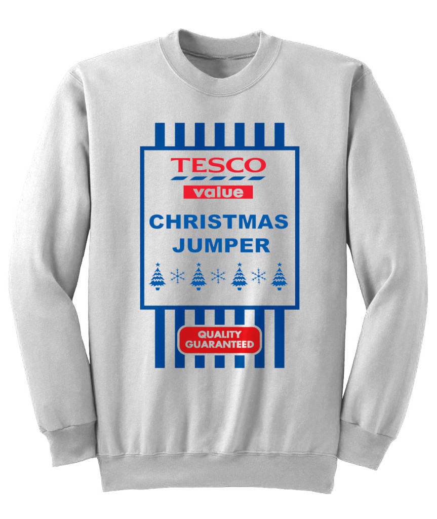 Tesco Value Christmas fun CHRISTMAS jumper Sweatshirt NEW XSXXL