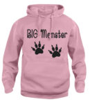 Mens Womens 'Big Monster' Halloween Hoodie XS-XXL