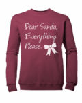 Children's 'Dear Santa' Christmas jumper Sweatshirt