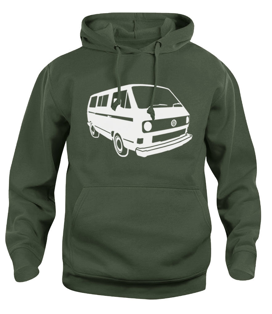 vw t3 - army green