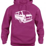 vw t3 - heliconia pink