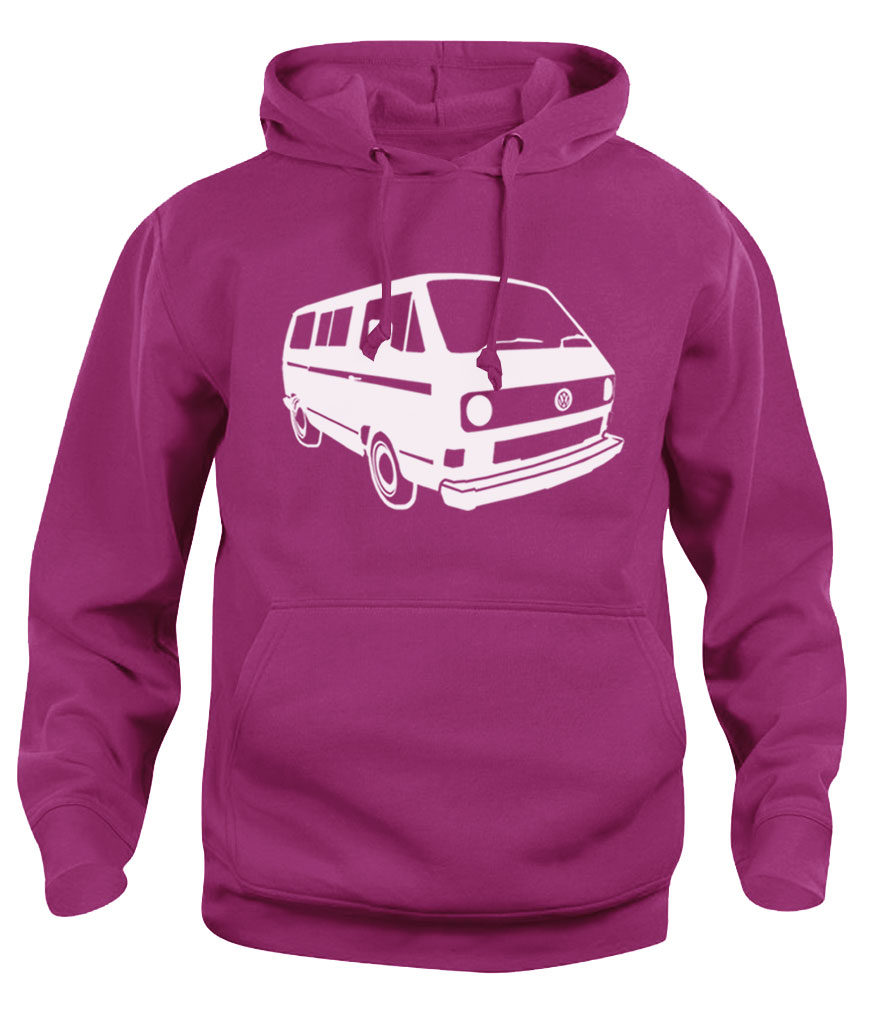 vw t3 - heliconia pink