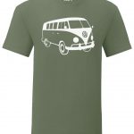 vw t1 tee - army green