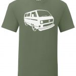 vw t3 tee - army green