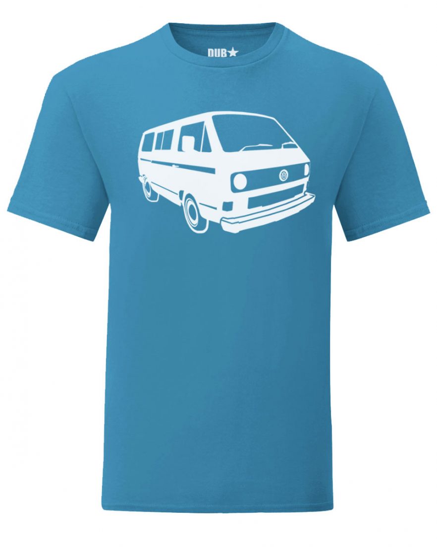 vw t3 tee - sapphire