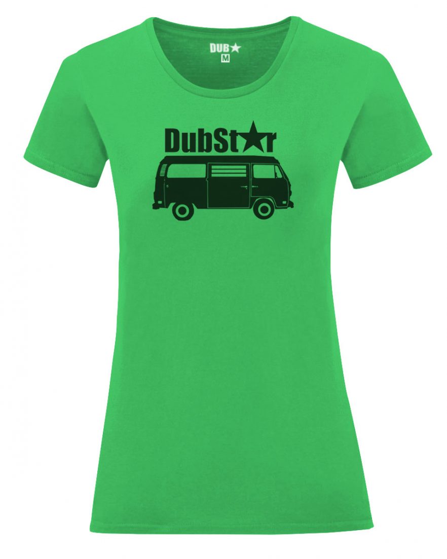 VW T2 ladyfit tee - green
