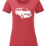 VW T4 ladyfit - heather red