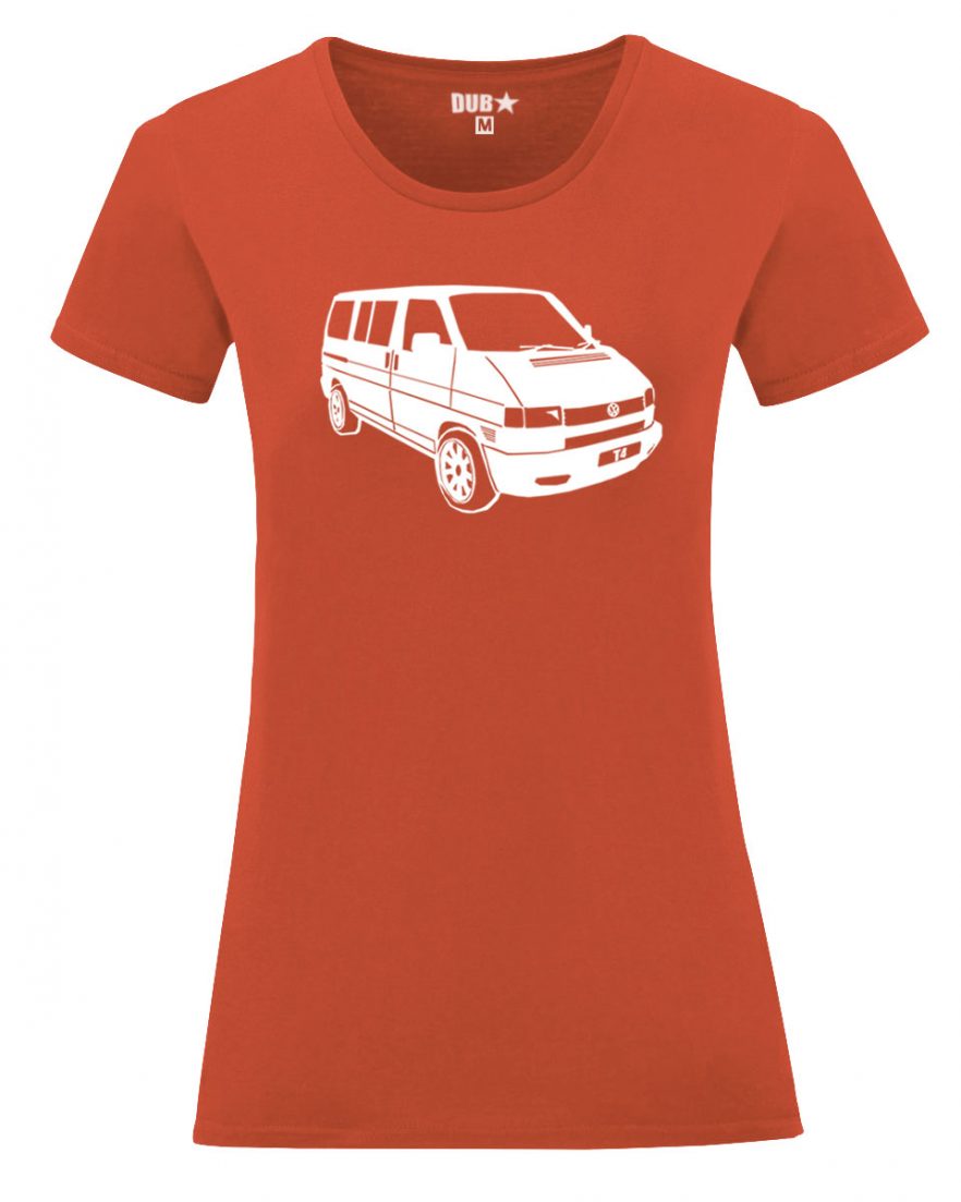 VW T4 ladyfit - flame orange