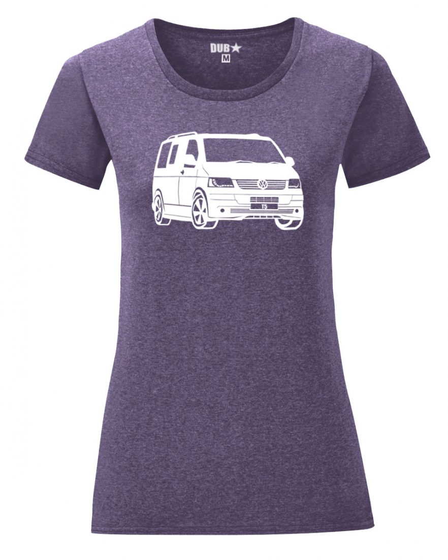 VW T5 ladyfit - heather purple