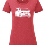 VW T5 ladyfit - heather red