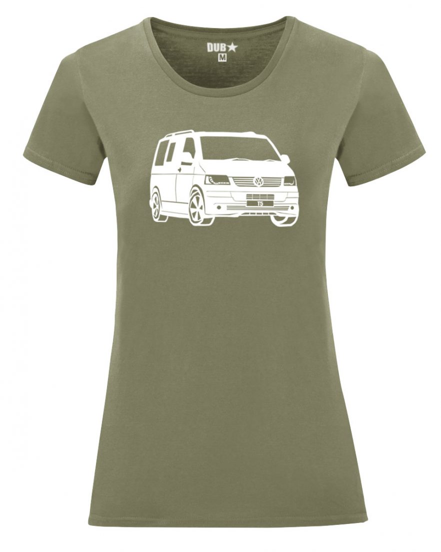 VW T5 ladyfit - army green