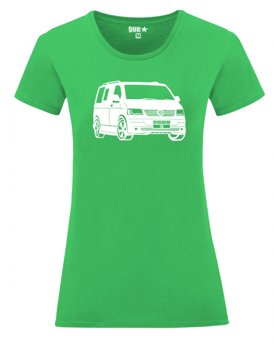 VW T5 ladyfit - green