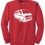VW T3 Sweater - red