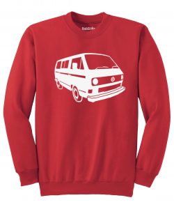 VW T3 Sweater - red