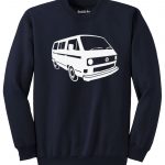 VW T3 Sweater - navy blue
