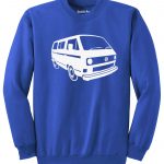 VW T3 Sweater - royal blue