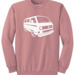 VW T3 Sweater - dusty pink
