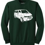 VW T4 Sweater - dark green
