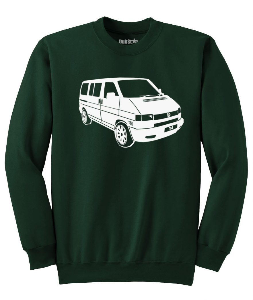 VW T4 Sweater - dark green