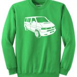 VW T4 Sweater - green
