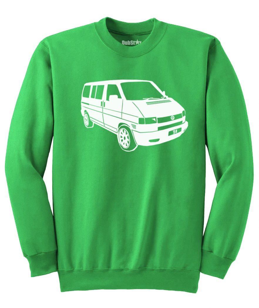 VW T4 Sweater - green
