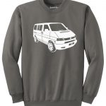 VW T4 Sweater - charcoal