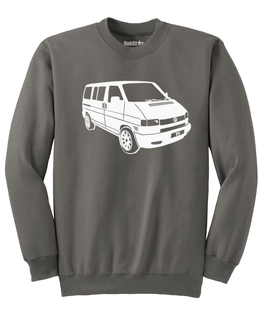 VW T4 Sweater - charcoal