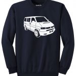 VW T4 Sweater - navy blue