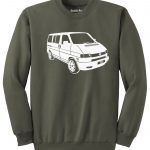 VW T4 Sweater - army green