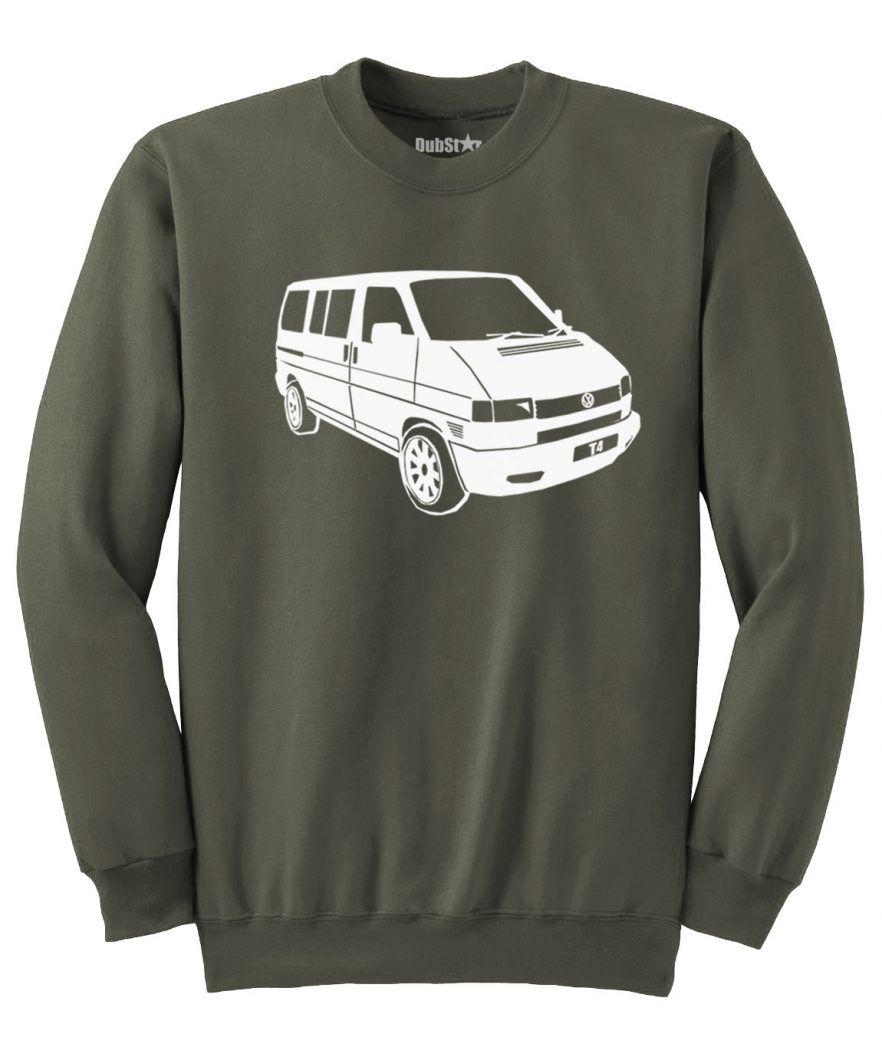 VW T4 Sweater - army green