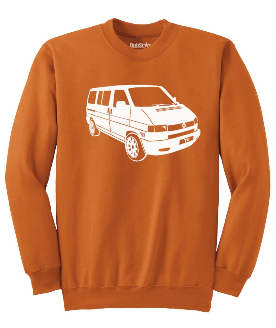 VW T4 Sweater - orange