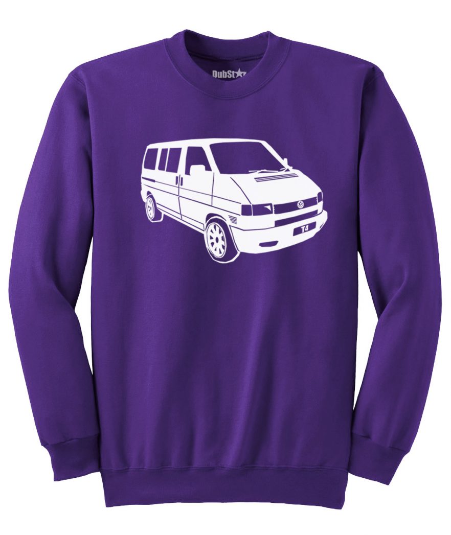 VW T4 Sweater - purple