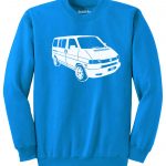 VW T4 Sweater - sapphire blue