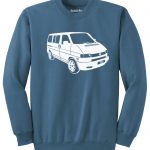 VW T4 Sweater - indigo blue