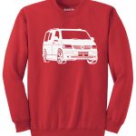 VW T5 Sweater - red