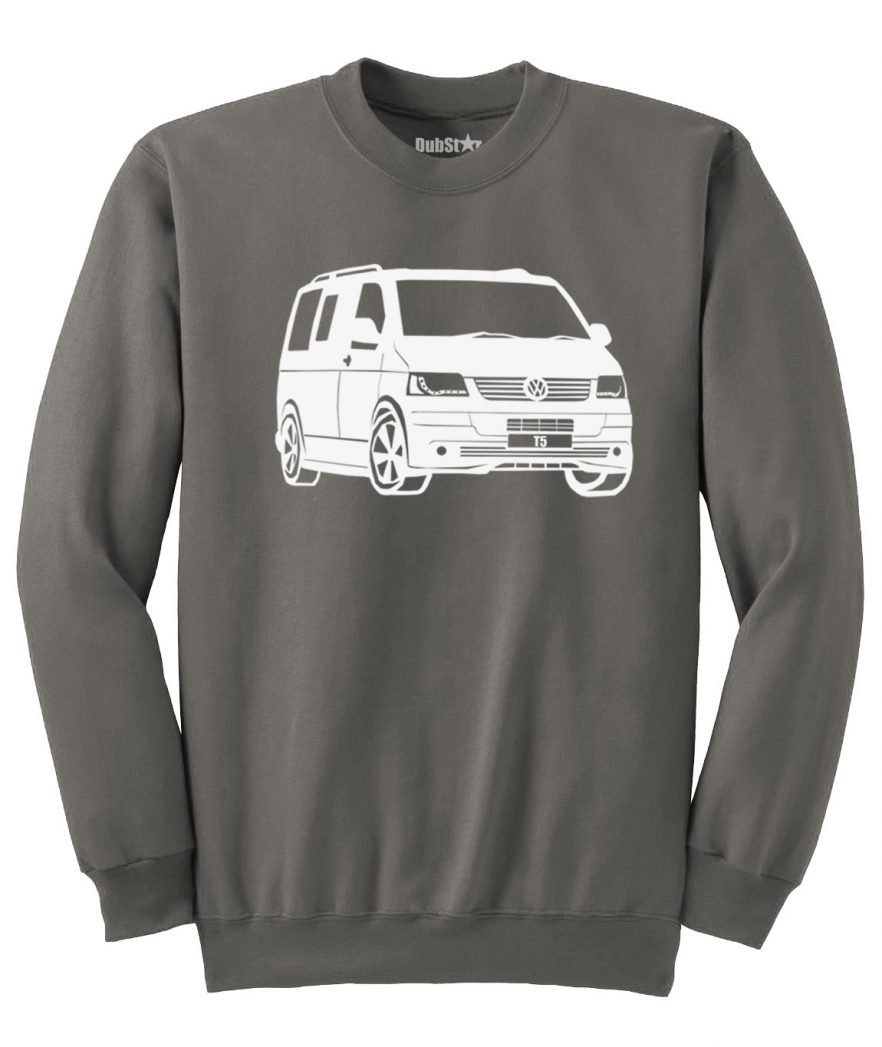 VW T5 Sweater - charcoal