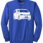 VW T5 Sweater - royal blue