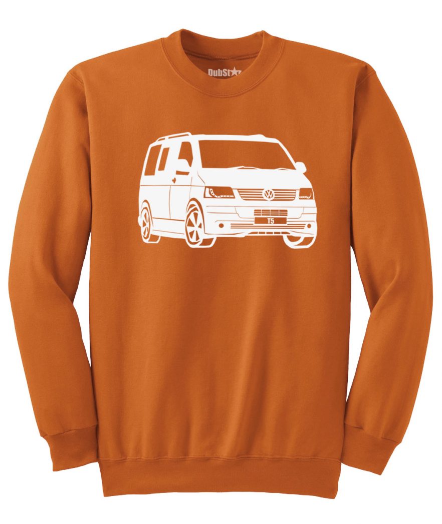 VW T5 Sweater - orange