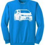 VW T5 Sweater - sapphire blue