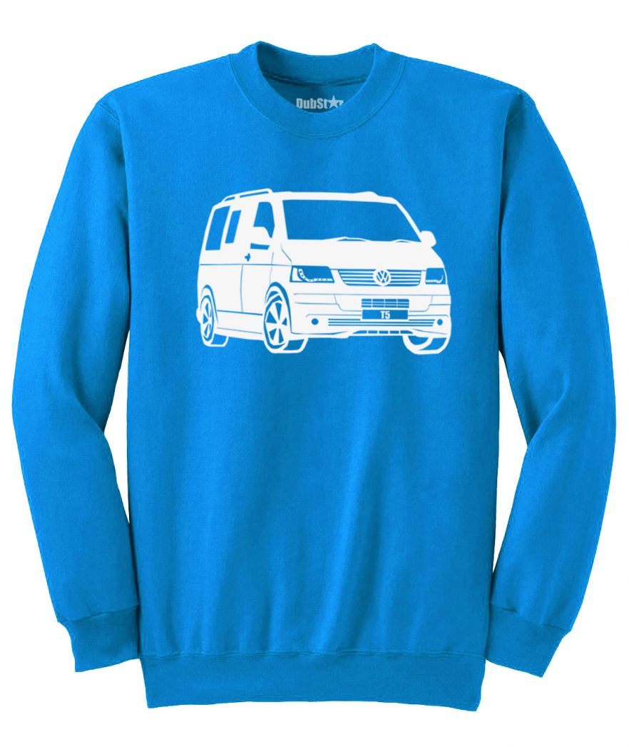 VW T5 Sweater - sapphire blue