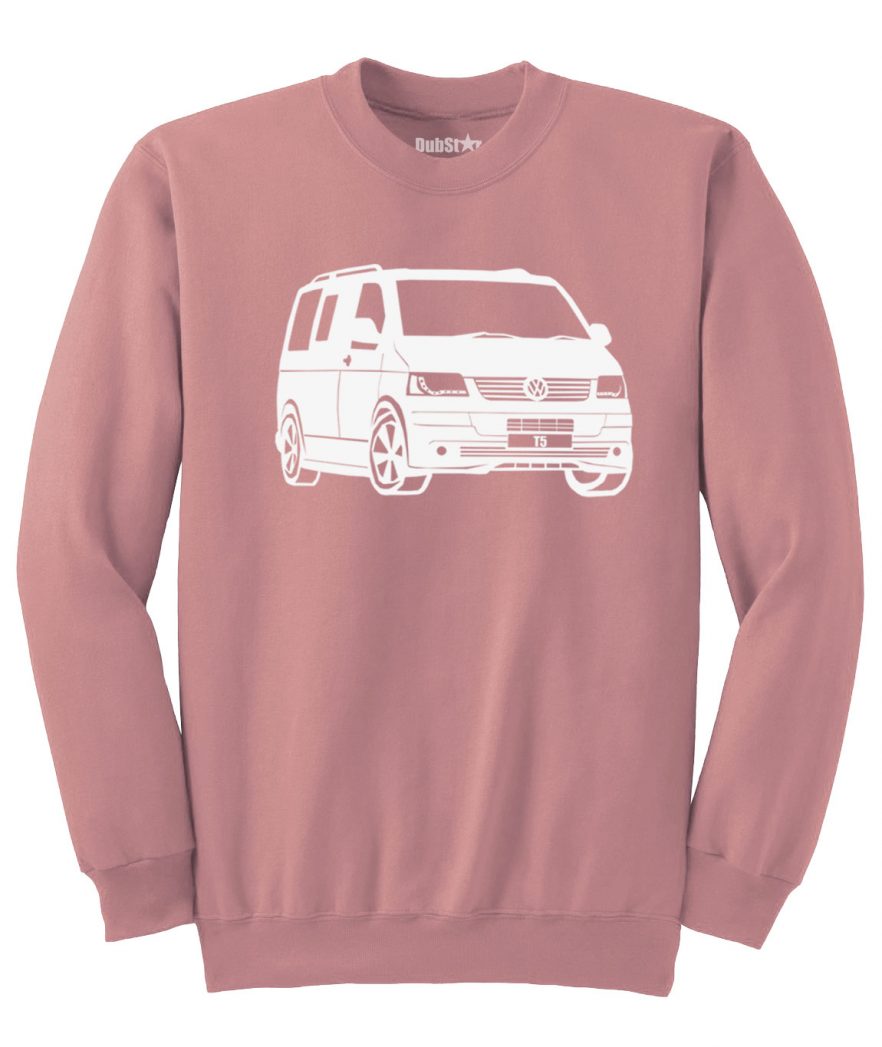 VW T5 Sweater - dusty pink